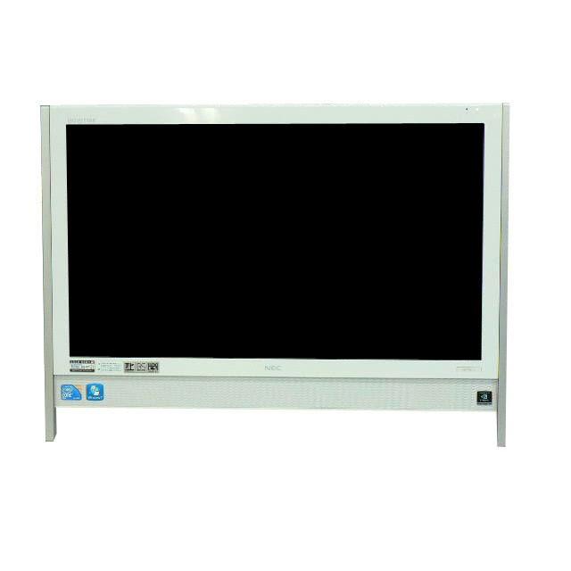 【中古】「非常に良い」NEC デスクトップパソコン パソコン VN770/V ホワイト デスクトップ 一体型 本体 Windows7 Core 2 Duo ブルーレイ 地デジ 4GB/1TB NEC デスクトップパソコン 中古パソコン VN770/V ホワイト