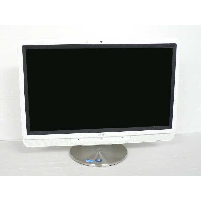 【中古】富士通 デスクトップパソコン パソコン FH550/3BD ホワイト デスクトップ 一体型 本体 Windows7 Core i3 ブルーレイ 地デジ/BS/CS 4GB/1TB 富士通（FUJITSU） デスクトップパソコン 中古パソコン FH550/3BD