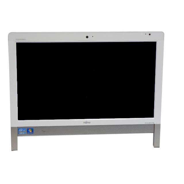 【中古】富士通 デスクトップパソコン パソコン FH54/DD ホワイト デスクトップ 一体型 本体 Windows7 Core i3 ブルーレイ 地デジ 4GB/1TB 富士通（FUJITSU） デスクトップパソコン 中古パソコン FH54/DT