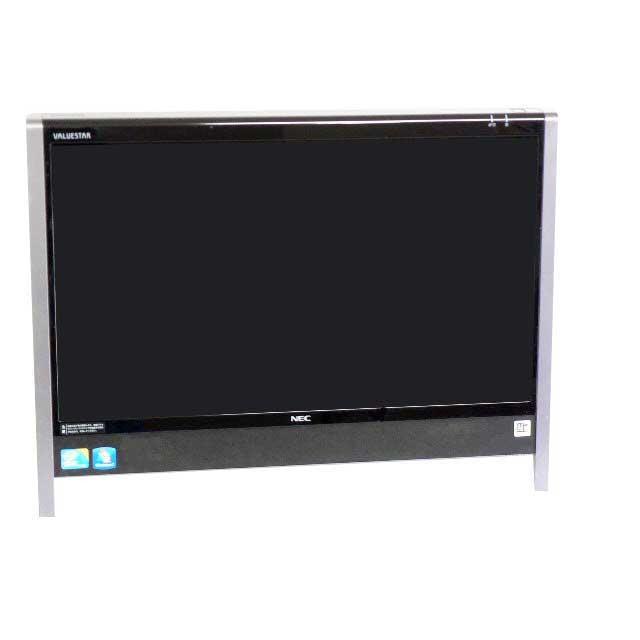 【中古】「非常に良い」NEC デスクトップパソコン パソコン VN570/B ブラック デスクトップ 一体型 本体 Windows7 Core i3 ブルーレイ 地デジ 4GB/1TB NEC デスクトップパソコン 中古パソコン VN570/B ブラック