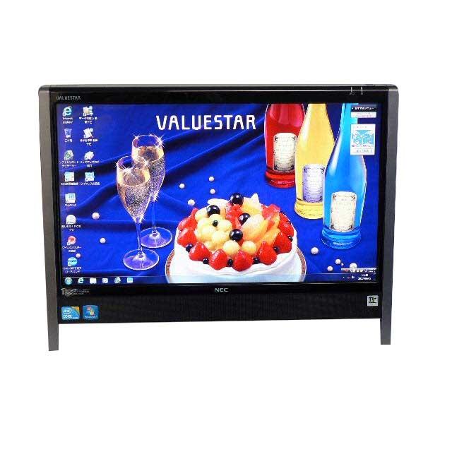 NEC デスクトップパソコン パソコン VN770/W ブラック デスクトップ 一