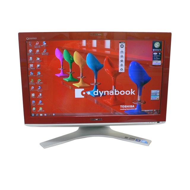 【送料無料】フルHD Windows7 21.5型 中古動作良品 Toshiba D710/T6AB 一体型パソコン Core i5 4GB 1TB 無線LAN BD-RE カメラ LibreOffice 送料無料】フルHD Windows7 21.5型 中古動作良品 Toshiba D710/T6AB 一