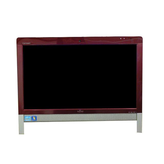 富士通（FUJITSU） デスクトップパソコン 中古パソコン FH56/ED レッド
