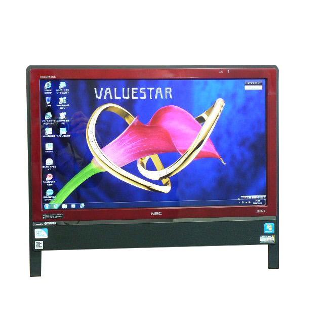 NEC デスクトップパソコン 中古パソコン VN370/C レッド デスクトップ