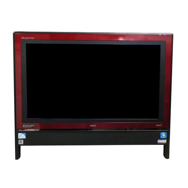 NEC デスクトップパソコン 中古パソコン VN470/G レッド デスクトップ