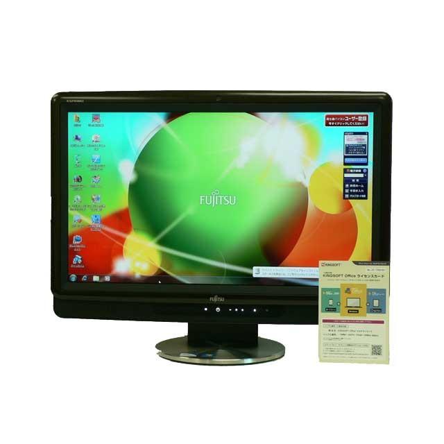富士通（FUJITSU） 液晶一体型 Windows7 デスクトップパソコン 中古