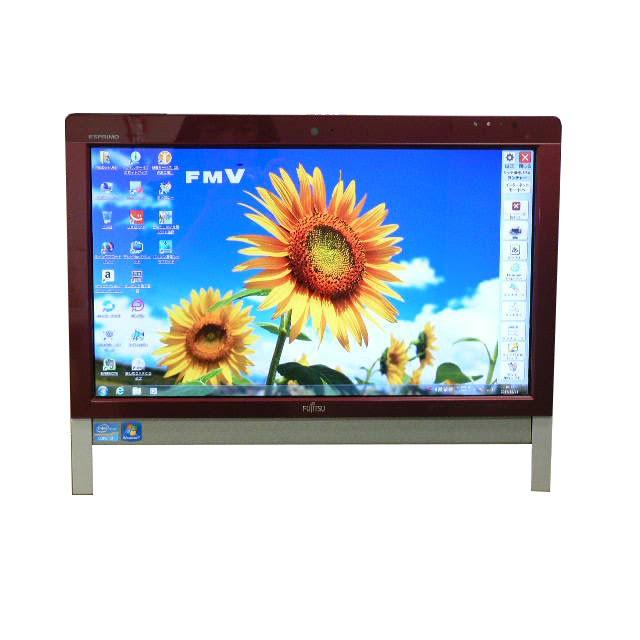 富士通（FUJITSU） 液晶一体型 Windows7 デスクトップパソコン 中古