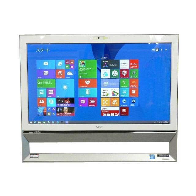NEC 液晶一体型 Windows8.1 デスクトップパソコン 中古パソコン NEC 