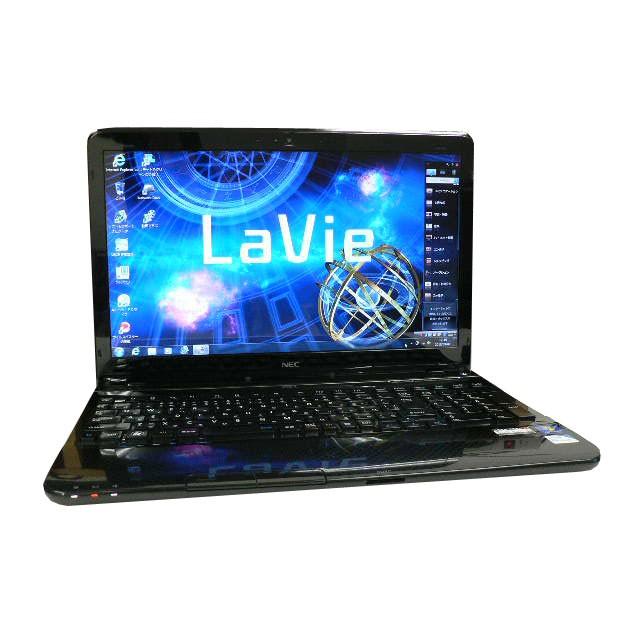 NEC LaVie LS150H Windows7 ノートパソコン LaVie ノートパソコン 中古パソコン LS150/H ブラック ノート 本体