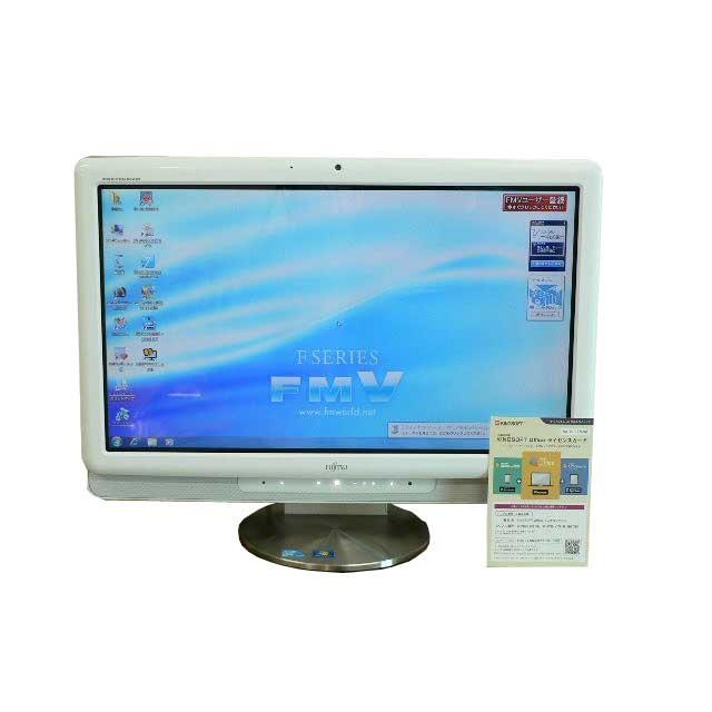 富士通（FUJITSU） 液晶一体型 Windows7 デスクトップパソコン 中古