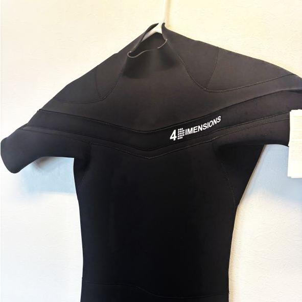 2025 新品 4DIMENSIONS 4D MEN'S CELL CHEST ZIP ジャージ 2.5mm