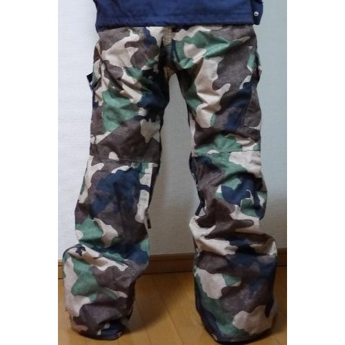 686 旧モデル OUTLETファイナルセール AUTHENTIC INFINITY CARGO PANT hunter canvas camo PANT Mサイズの画像
