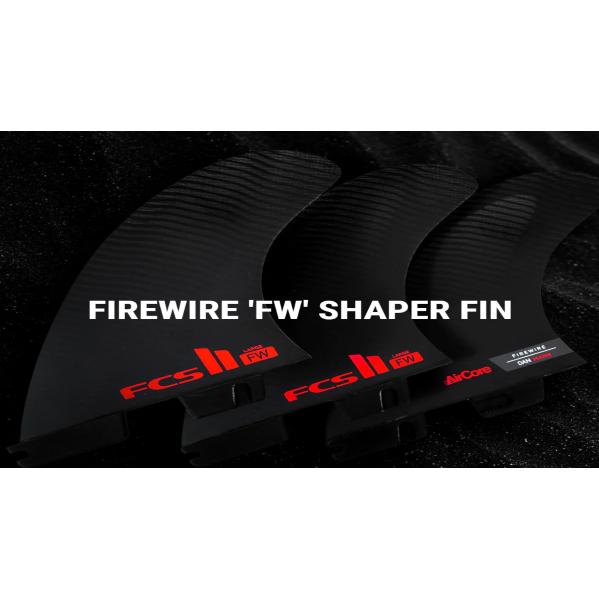 FCS II ファイアーワイアーエアコア FCS II Firewire PC Aircore Tri Fin Set – Cleanline Surf