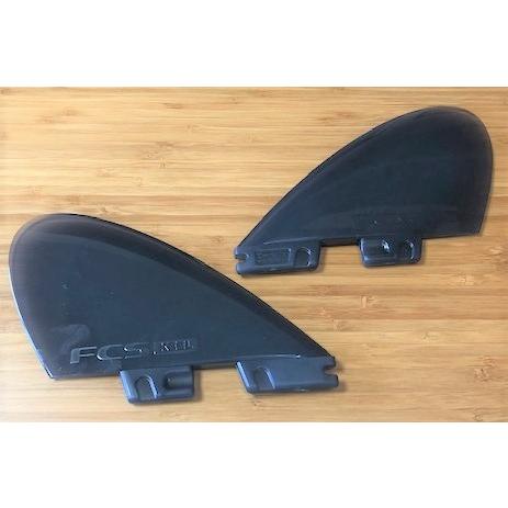 送料無料 FCS2 FCSII SOFTFLEX ソフトフィン キール ツイン フィン FCS