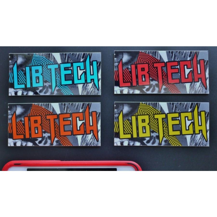 LIB TECH　リブテック　ステッカー LIB TECH（リブテック） 送料無料 ロゴ ステッカー シールタイプ