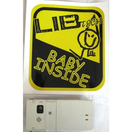 LIB TECH（リブテック） 送料無料 ステッカー BABY INSIDE ベービー