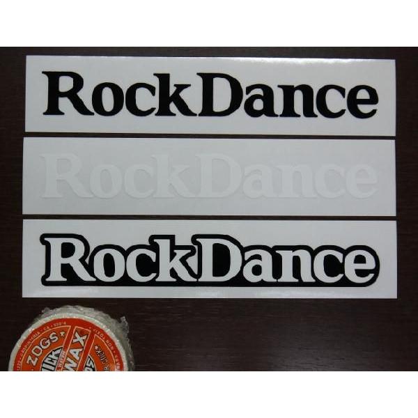 ロックダンス 送料込み ROCKDANCE ロゴステッカー サーフィン