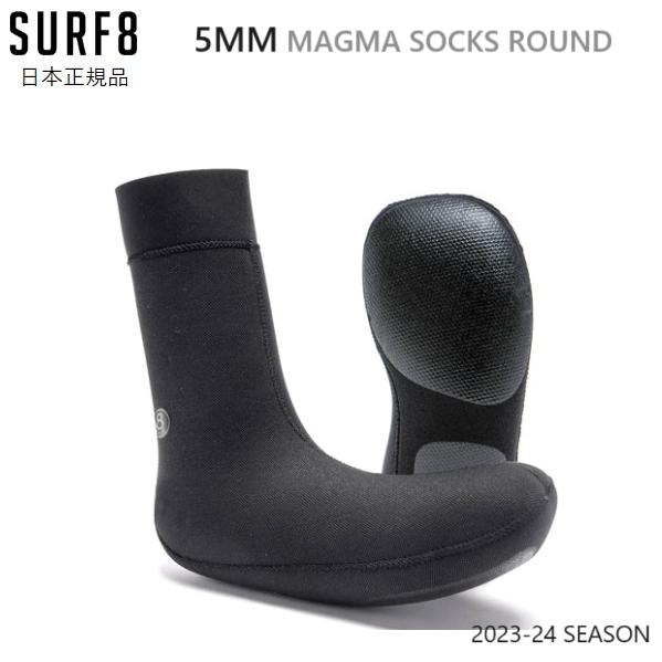 SURF8 マグマソックス  サイズM SURF8 マグマソックス サイズM 素足密着性重視 84F1MM1_ 3MM