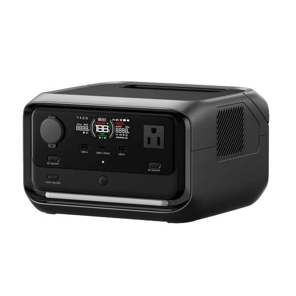 ECOFLOW EcoFlow RIVER3 PLUS 出力600W 286Wh 4.7kg 5年保証