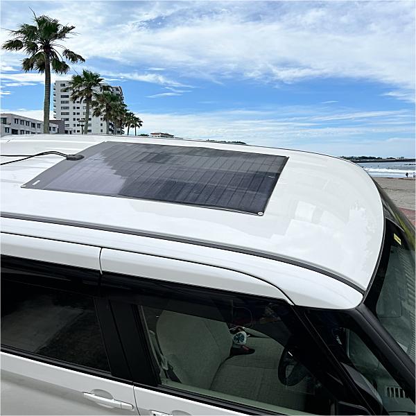 90W CIGS薄膜フレキシブルソーラーパネル FlexuSolar フレクサソーラー　軽量 高効率 太陽光 防災 災害 壁面 車中泊 キャンピング 軽自動車 車載 １BOX 爆買 |  | 06