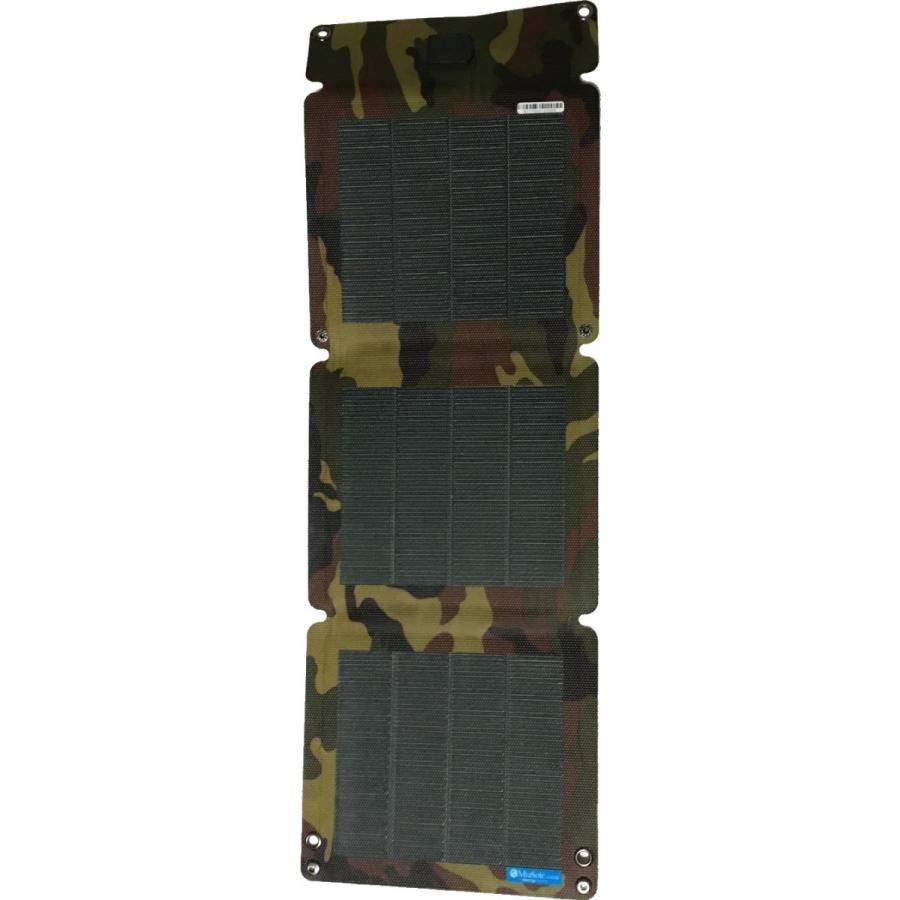 12W 折畳み式 フレキシブル ソーラーパネル FlexSolar Mobile　軽量　USB充電 フォレスト迷彩色 太陽光発電 発電機 防災 災害 キャンプ 車中泊 |  | 01