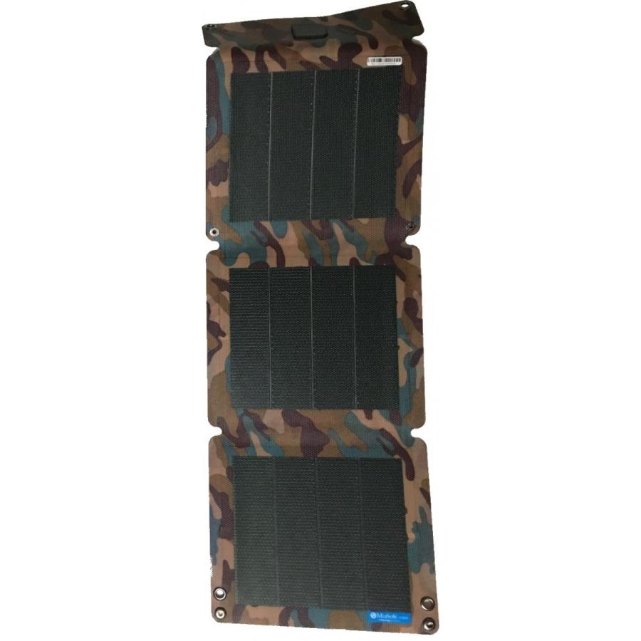 12W 折畳み式 フレキシブル ソーラーパネル FlexSolar Mobile　軽量　USB充電 フォレスト迷彩色 太陽光発電 発電機 防災 災害 キャンプ 車中泊 |  | 01