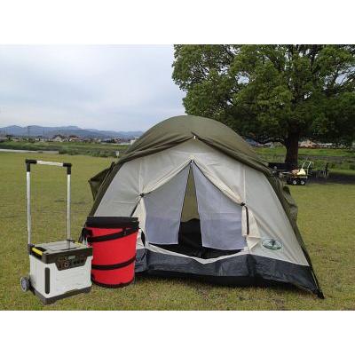 ポータブルフレキシブルソーラー蓄電セット 『FlexSolarPod2 EX』 （ポータブル： 発電 90W 出力 1.3KＷ） 【 充電 フレキシブル CIGS薄膜型 】  ☆ ＮＥＷ ☆ |  | 04