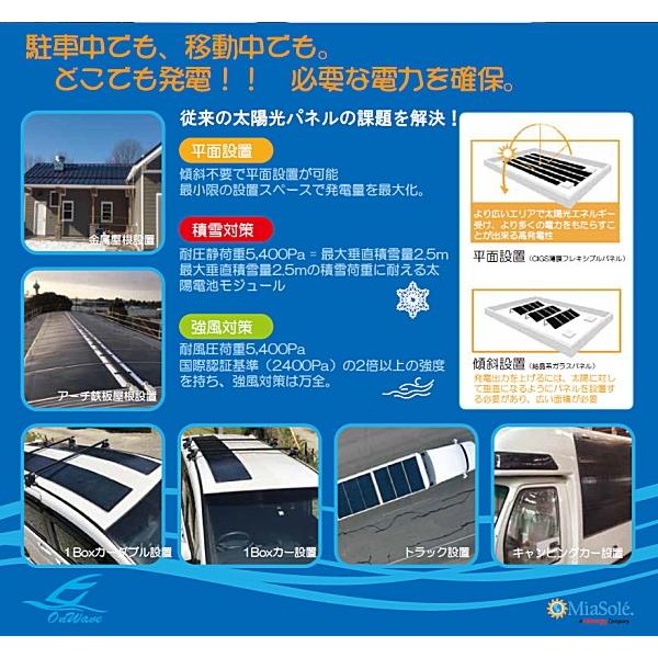125w マグネット式cigs薄膜フレキシブルソーラーパネル Magflexsolar マグフレックスソーラー 軽量 高効率 太陽光 発電機 防災 災害 キャンプ 車中泊 Mfs 02n 125 ほのぼのスタイル Yahoo 店 通販 Yahoo ショッピング