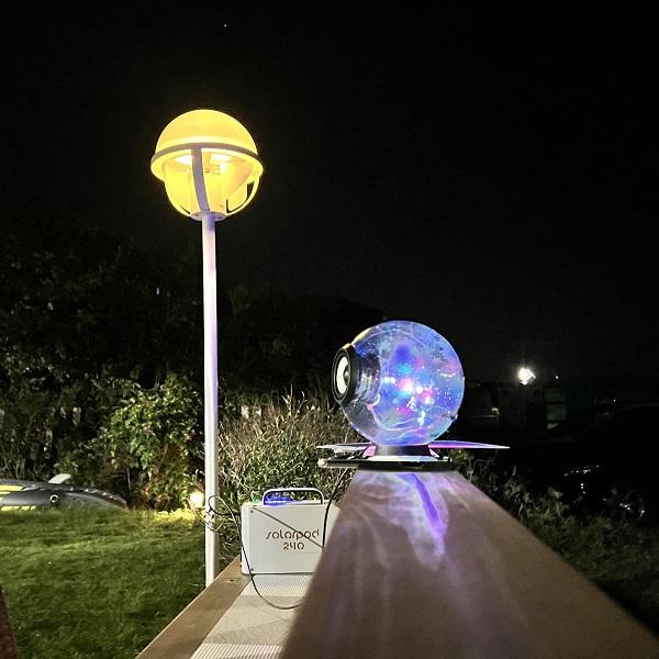 Bluetooth グラスサウンドスピーカー Seaball ( シーボール