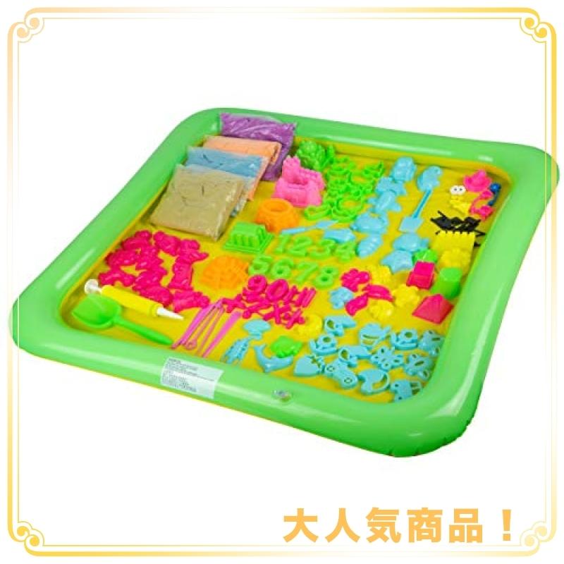 砂遊びおもちゃ 砂場セット 砂セット 室内砂場 砂粘土おもちゃ 手を汚さない カラな砂 アクセサリー セット 4 Wss 38dcjebabvmx Ease Space 通販 Yahoo ショッピング