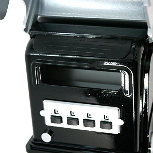 ASAHI キーポスト 暗証番号式鍵保管箱 KPN-40 KPN シルバー 巾124×厚さ68×高さ160mm