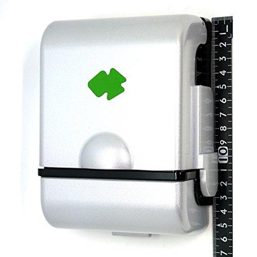 ASAHI キーポスト 暗証番号式鍵保管箱 KPN-40 KPN シルバー 巾124×厚さ68×高さ160mm