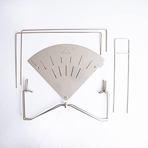 焚き火台 en BELKROOT ベルクロート 軽量 キャンプ ソロ 