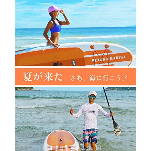Beyond Marina supボード スタンドアップパドルボード サップボード インフレータブル SUPセット 超軽量 初心者 オールラウン オレンジ