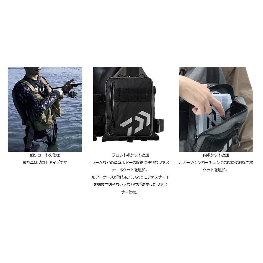 ダイワ(DAIWA) ライトフロートゲームベスト ミリタリーベージュ フリー DF-6421 ミリタリーベージュ フリー DF