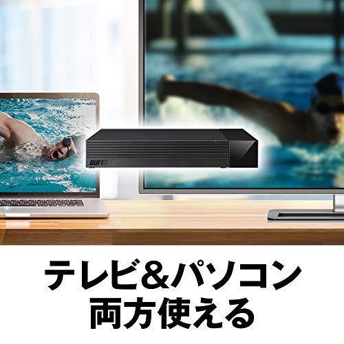 BUFFALO 外付けハードディスク 3TB TV録画用HDD採用 みまもり合図forAV対応 24時間連続録画 日本製 HDV-LLD3U3B USB3 Gen1 64/32 3TB HDV /USB3 0/2
