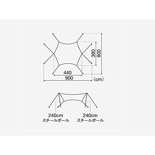 スノーピーク(snow peak)ランドネスト タープセット TP-870 タープセット スノーピーク TP