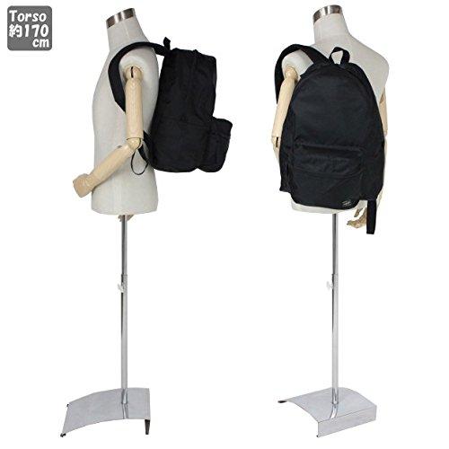 (ポーター) PORTER リュックサック デイパック [ROUND/ラウンド] 808-06855 1.ブラック ブラック ポーター PORTER デイパック アクリルコーティング