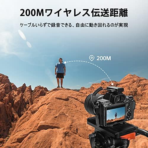 Hollyland-「Lark・M1」-ワイヤレスマイク-ピンマイクワイヤレス-スマホ外付けマイク-ノイズキャンセリングマイク-デュアルチャンネ Lark M1 ブラック