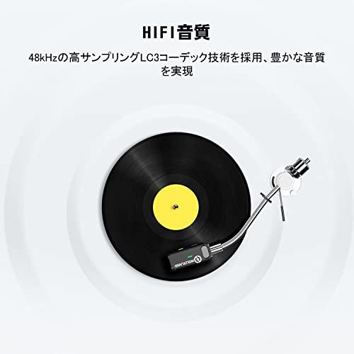 Hollyland-「Lark・M1」-ワイヤレスマイク-ピンマイクワイヤレス-スマホ外付けマイク-ノイズキャンセリングマイク-デュアルチャンネ Lark M1 ブラック