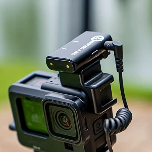 Hollyland-「Lark・M1」-ワイヤレスマイク-ピンマイクワイヤレス-スマホ外付けマイク-ノイズキャンセリングマイク-デュアルチャンネ Lark M1 ブラック