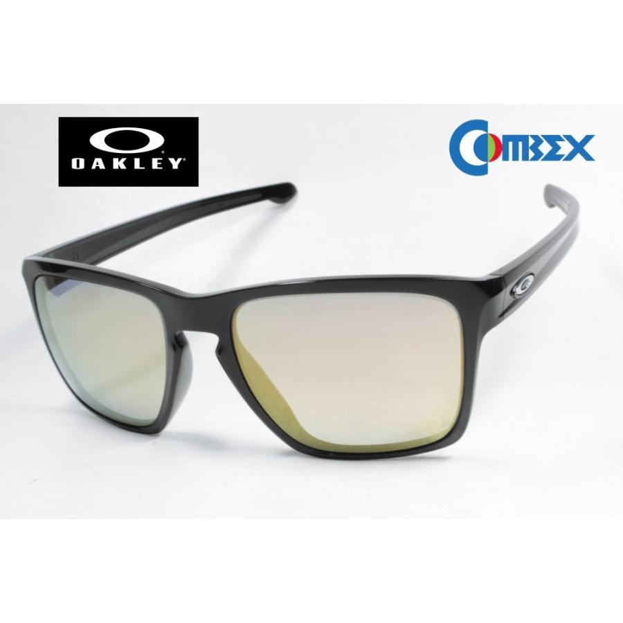 (アウトレット)オークリー OAKLEY SLIVER XL(A) スリバー アジアンフィット OO9346-01 コンベックス 偏光 101グレイ ゴールドミラー｜eass