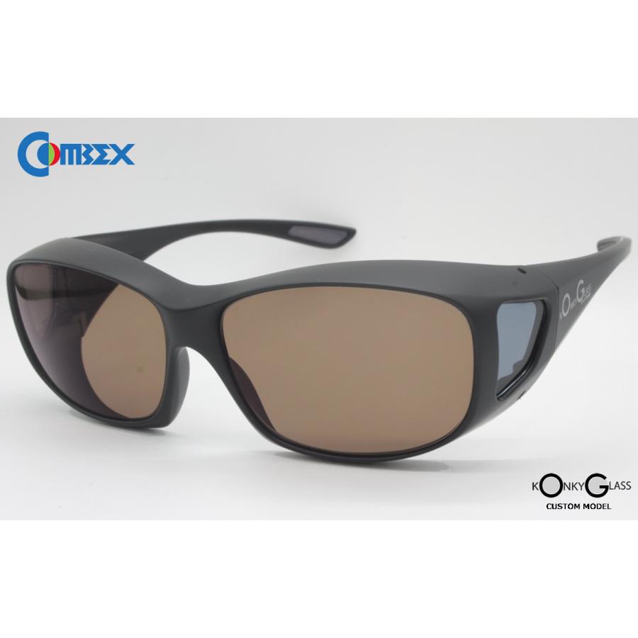 KONKY GLASS工房 カスタム偏光 OVERGLASS Ver.3 日本製 / COMBEX MR POLAWING SPX105 HM | 