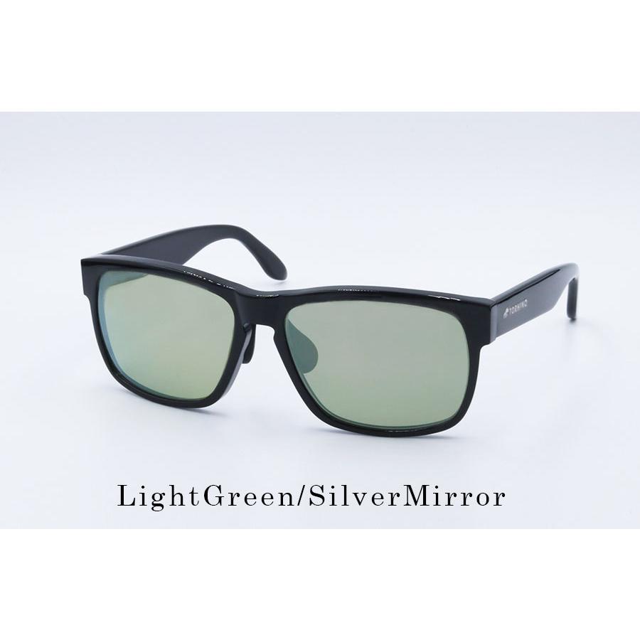 TORHINO トライノ 偏光グラス NYOKA ニョカ ブラックフレーム zeal TORHINO(トライノ) 偏光サングラス NYOKA ブラック ライト