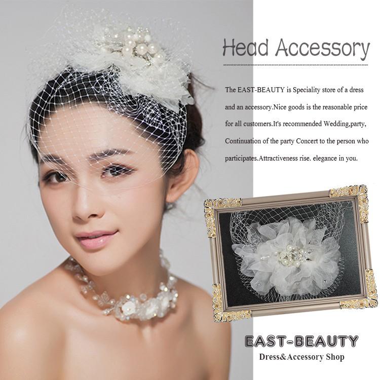 ウェディング ヘッドドレス ビジュー ヘアアクセサリー パール チュール 髪飾り ボンネ 結婚式 ブライダル 披露宴 花嫁 K H 052 K H 052 East Beauty 通販 Yahoo ショッピング