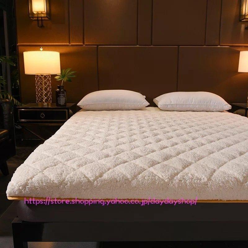 訳あり 敷きふとん シングル ごろ寝マット 敷布団 マットレス セミダブル 折りたたみ収納可 車中泊 お昼寝 ベッド 寝具 腰痛体圧分散軽量敷ふとん シープボア 固綿入り 敷き布団 カラー ホワイト Proksi Si