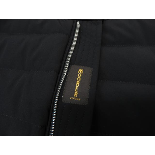 MOORER（ムーレー） メンズ ダウン ジップアップ ジャケット ブラック