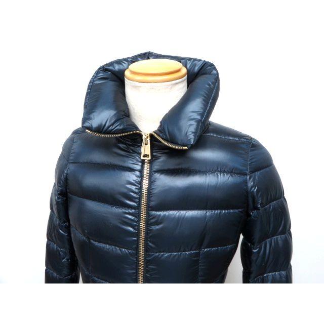 ヘルノ HERNO レディース ライトダウン ジャケット ネイビー 20AW