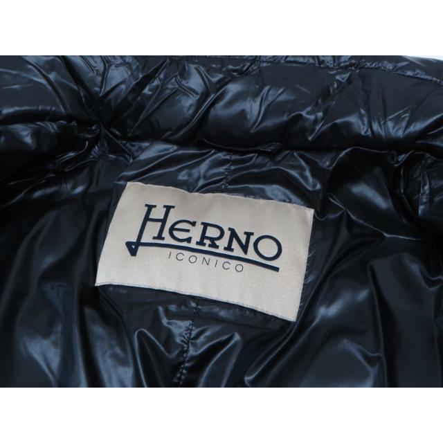 HERNO（ヘルノ） レディース ジップアップ ライトダウンジャケット ブラック 秋冬新作/ PI0002DIC-12017-9300 ...