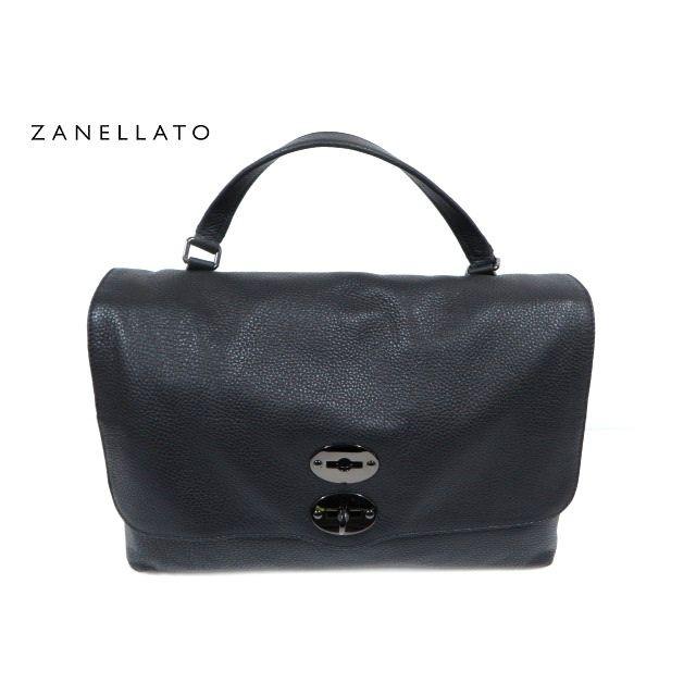ザネラート ポスティーナ ブラック 楽天市場】ZANELLATO ザネラート ハンドバッグ POSTINA L
